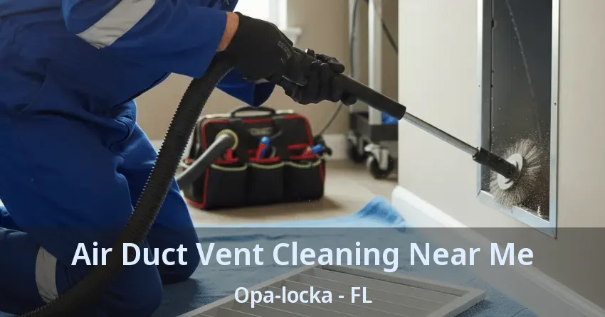 Air Duct Vent Cleaning Near Me Opa-locka - FL
