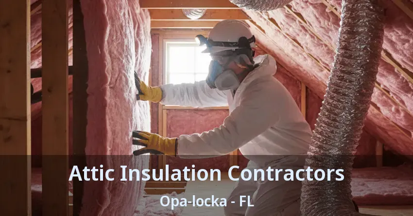 Attic Insulation Contractors Opa-locka - FL