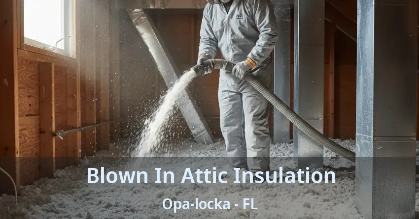 Blown In Attic Insulation Opa-locka - FL