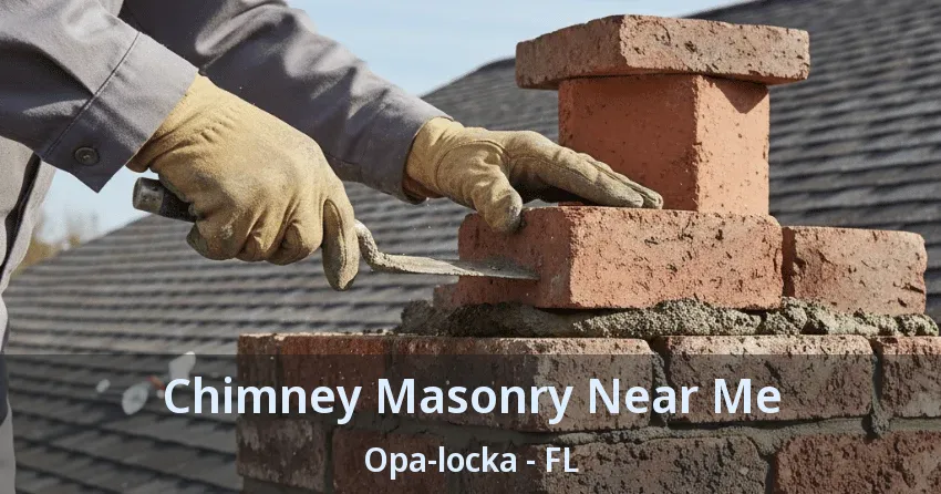 Chimney Masonry Near Me Opa-locka - FL