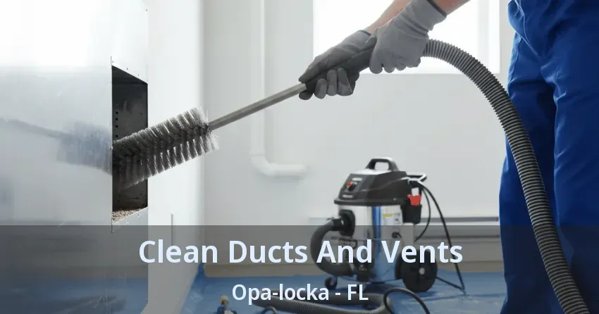Clean Ducts And Vents Opa-locka - FL