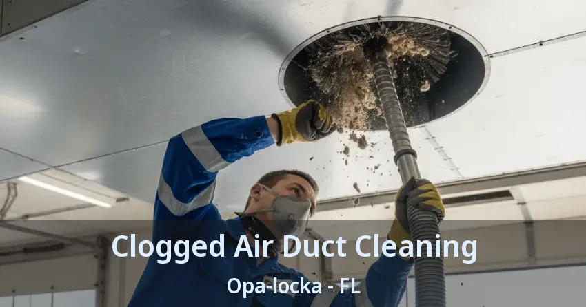 Clogged Air Duct Cleaning Opa-locka - FL