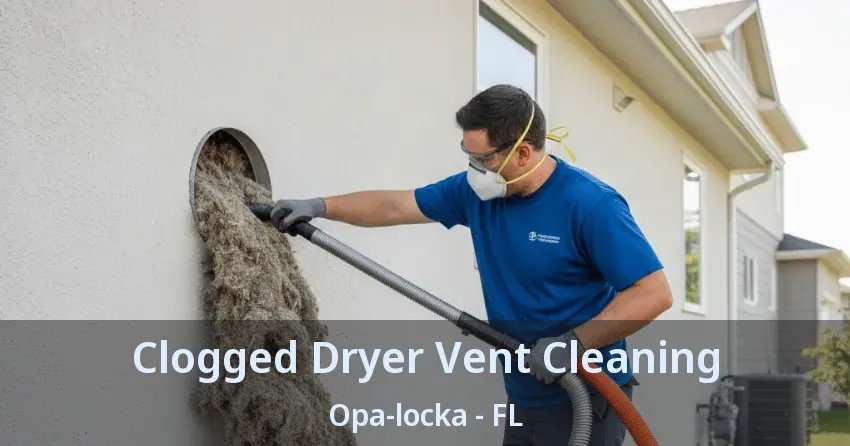 Clogged Dryer Vent Cleaning Opa-locka - FL Clogged Dryer Vent Cleaning Opa-locka - FL
