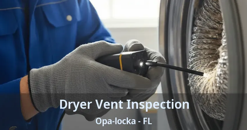 Dryer Vent Inspection Opa-locka - FL Dryer Vent Inspection Opa-locka - FL