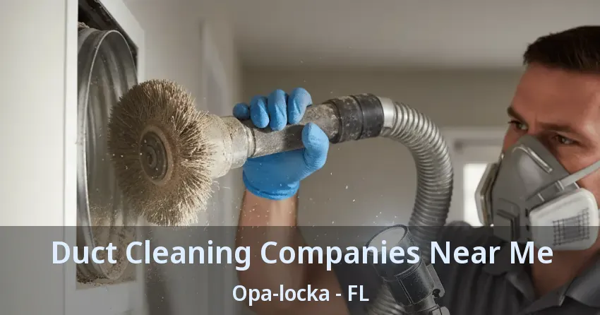 Duct Cleaning Companies Near Me Opa-locka - FL