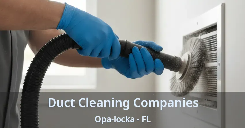 Duct Cleaning Companies Opa-locka - FL