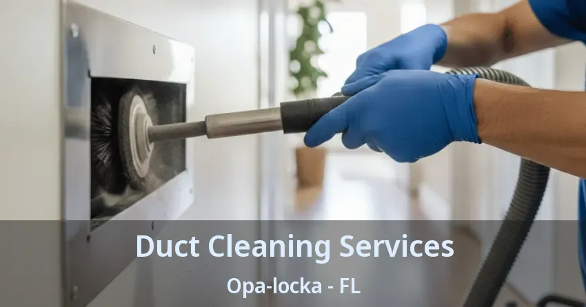 Duct Cleaning Services Opa-locka - FL