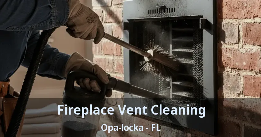 Fireplace Vent Cleaning Opa-locka - FL Fireplace Vent Cleaning Opa-locka - FL
