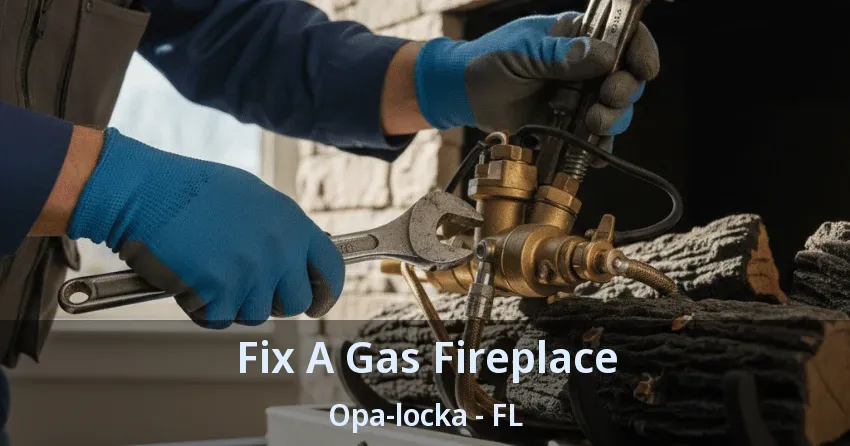 Fix A Gas Fireplace Opa-locka - FL