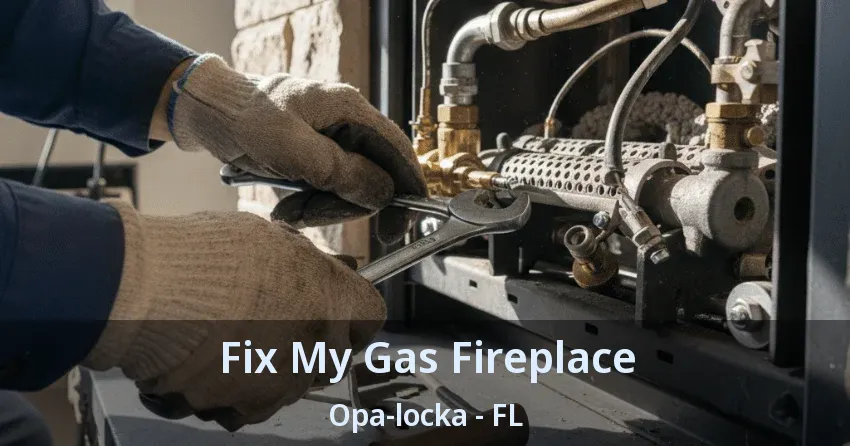 Fix My Gas Fireplace Opa-locka - FL