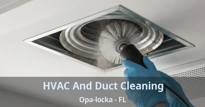 HVAC And Duct Cleaning Opa-locka - FL