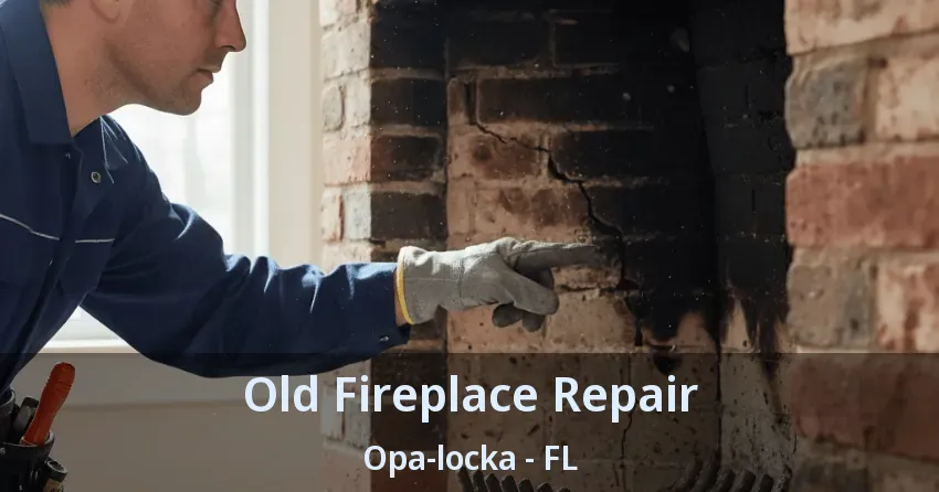 Old Fireplace Repair Opa-locka - FL
