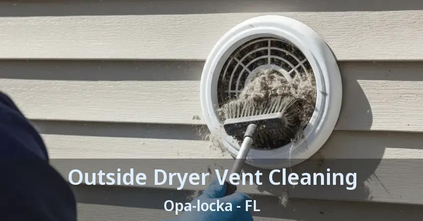 Outside Dryer Vent Cleaning Opa-locka - FL