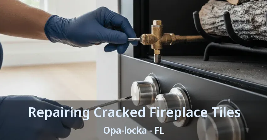 Repairing Cracked Fireplace Tiles Opa-locka - FL Repairing Cracked Fireplace Tiles Opa-locka - FL