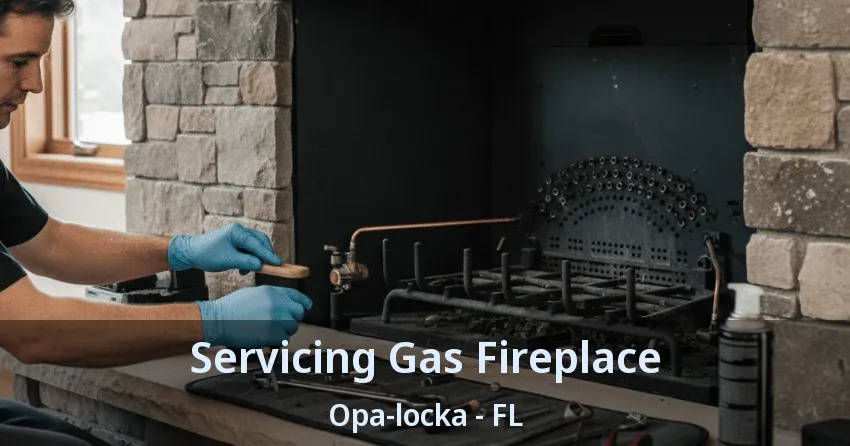 Servicing Gas Fireplace Opa-locka - FL