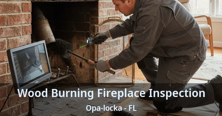 Wood Burning Fireplace Inspection Opa-locka - FL